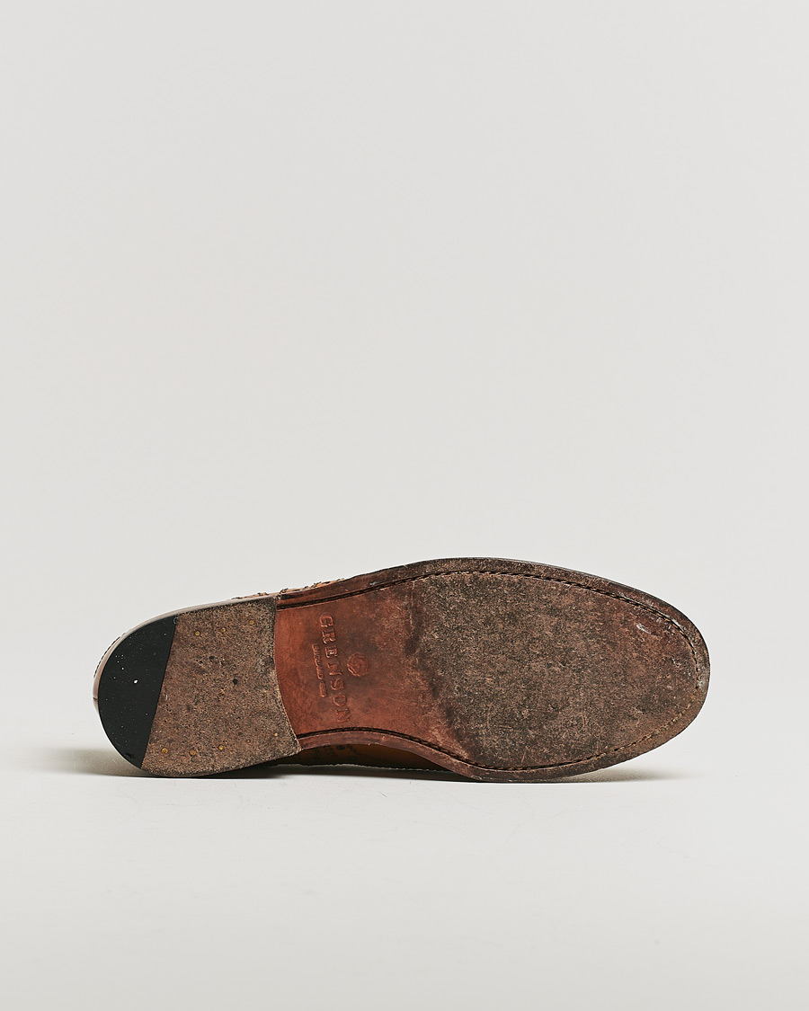 Herre | Grenson Brogue Cognac Calf UK7 - EU41 | Pre-owned | Grenson Brogue Cognac Calf UK7 - EU41