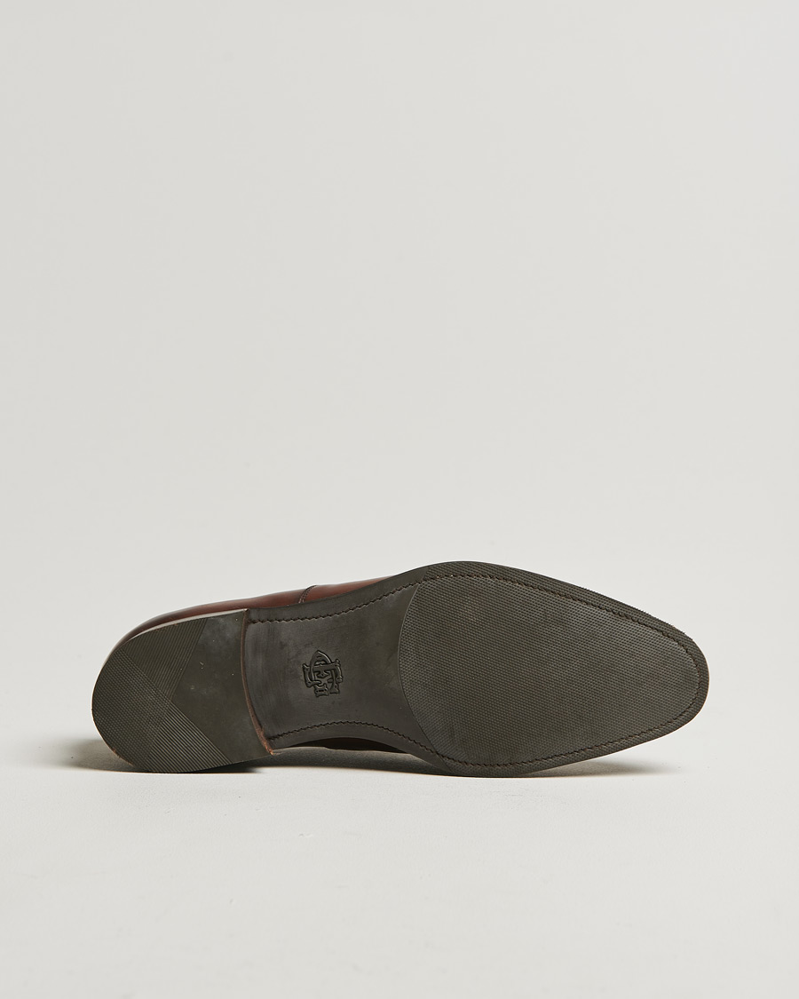 Herre | Edward Green Chelsea Oxford Dark Oak Calf | Pre-owned | Edward Green Chelsea Oxford Dark Oak Calf