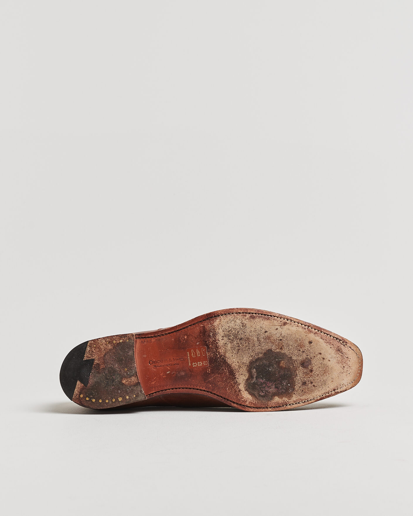Herre | Pre-owned Randsydde sko | Pre-owned | Crockett & Jones Hallam Oxford Beechnut Calf UK9,5 - EU43,5