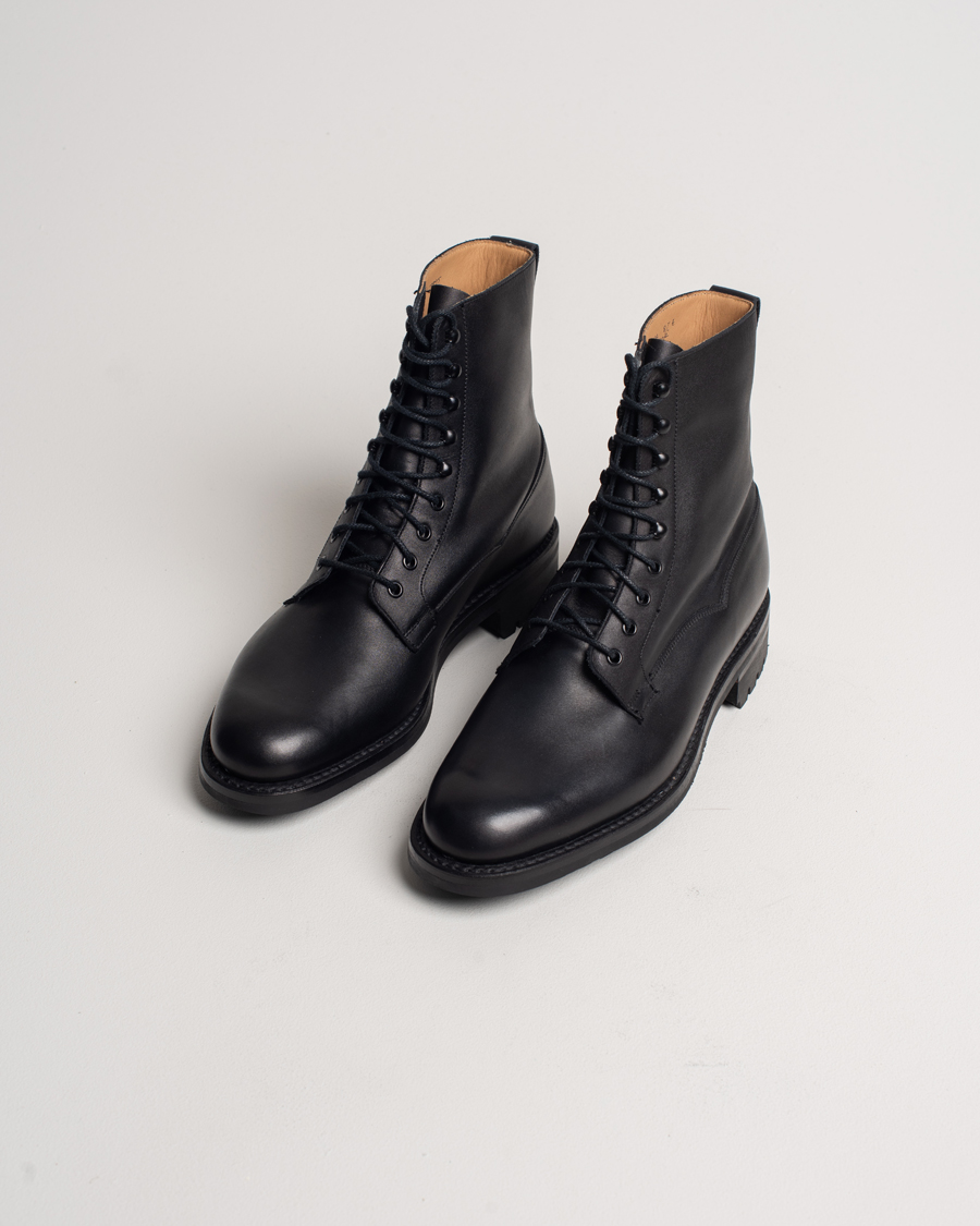 Herre | Crockett & Jones Radnor Boot Black Calf UK8,5 - EU42,5 | Pre-owned | Crockett & Jones Radnor Boot Black Calf UK8,5 - EU42,5
