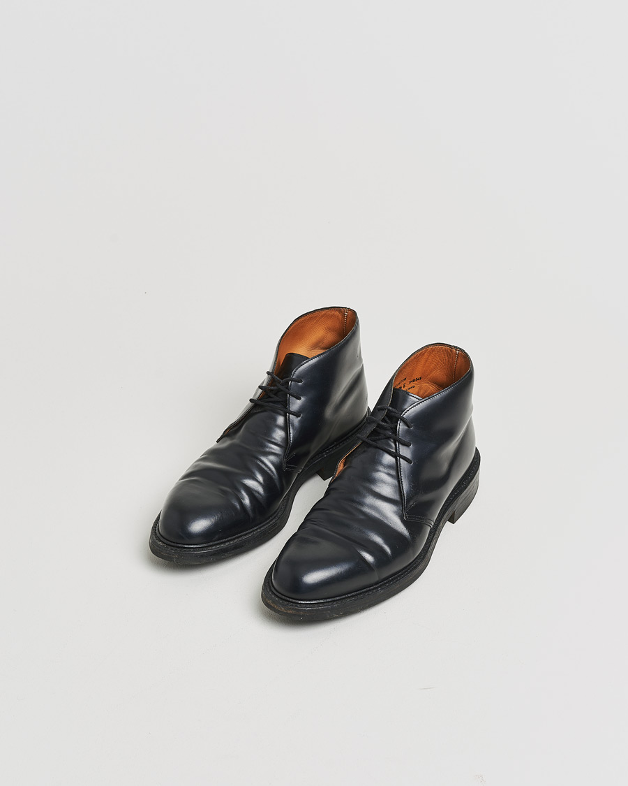 Herre | Pre-owned Randsydde sko | Pre-owned | Crockett & Jones Chepstow Chukka Black Calf UK8,5 - EU42,5
