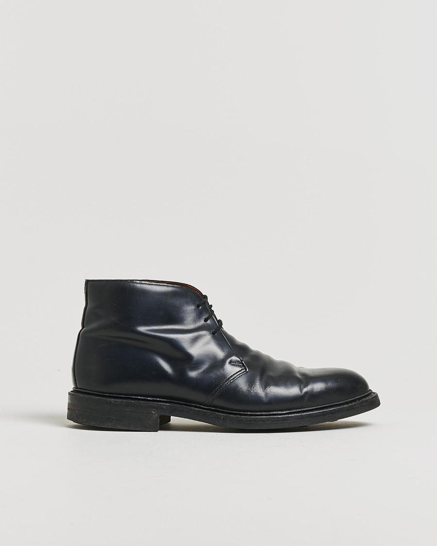 Herre | Pre-owned Randsydde sko | Pre-owned | Crockett & Jones Chepstow Chukka Black Calf UK8,5 - EU42,5
