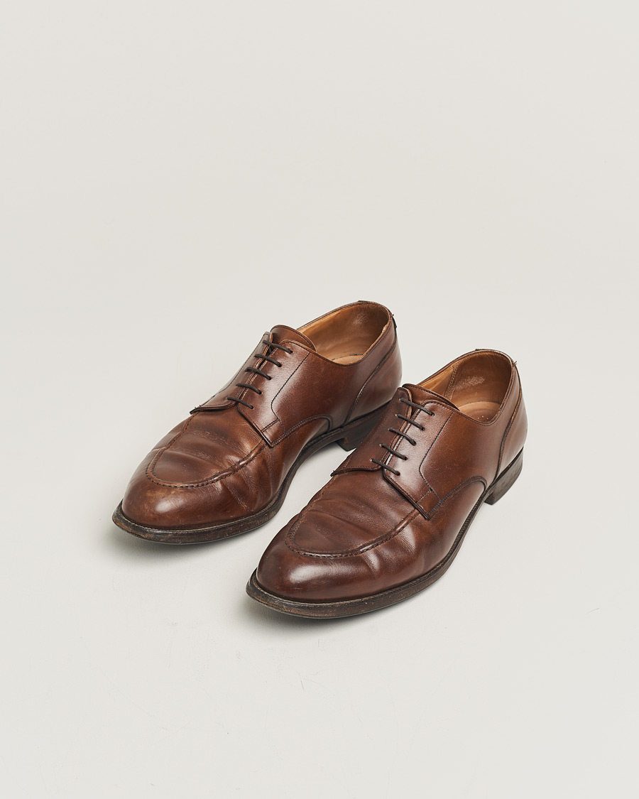 Herre | Crockett & Jones Onslow Derby Brown Calf UK11 - EU45 | Pre-owned | Crockett & Jones Onslow Derby Brown Calf UK11 - EU45