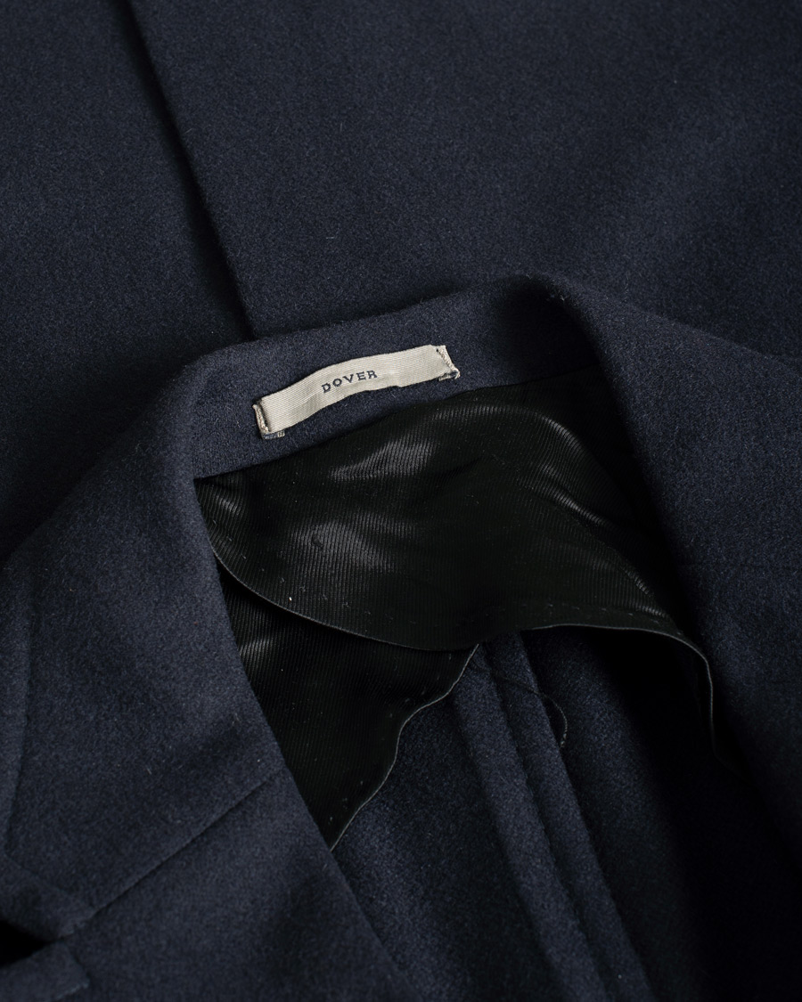 Herre | Boglioli Dover Wool Coat Navy 50 | Pre-owned | Boglioli Dover Wool Coat Navy 50