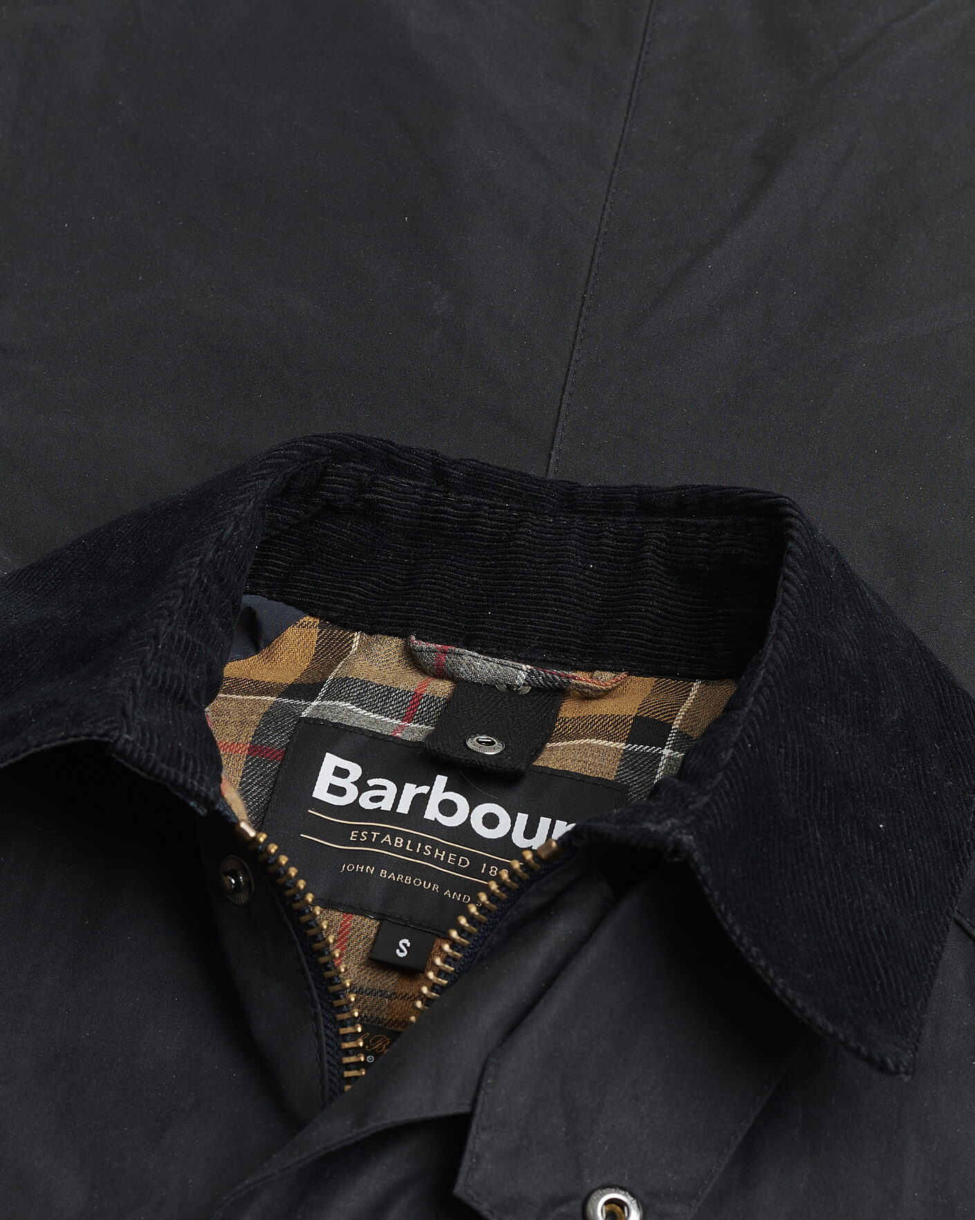 Herre | Pre-owned Jakker | Pre-owned | Barbour LifestyleAshby Wax JacketNavyS