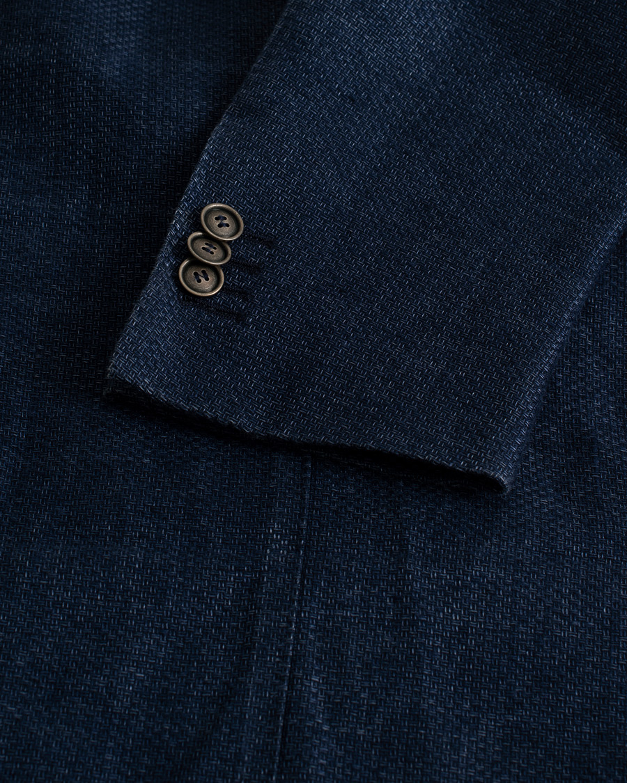 Herre | Oscar Jacobson Erik Double Breasted Blazer Blue | Pre-owned | Oscar Jacobson Erik Double Breasted Blazer Blue
