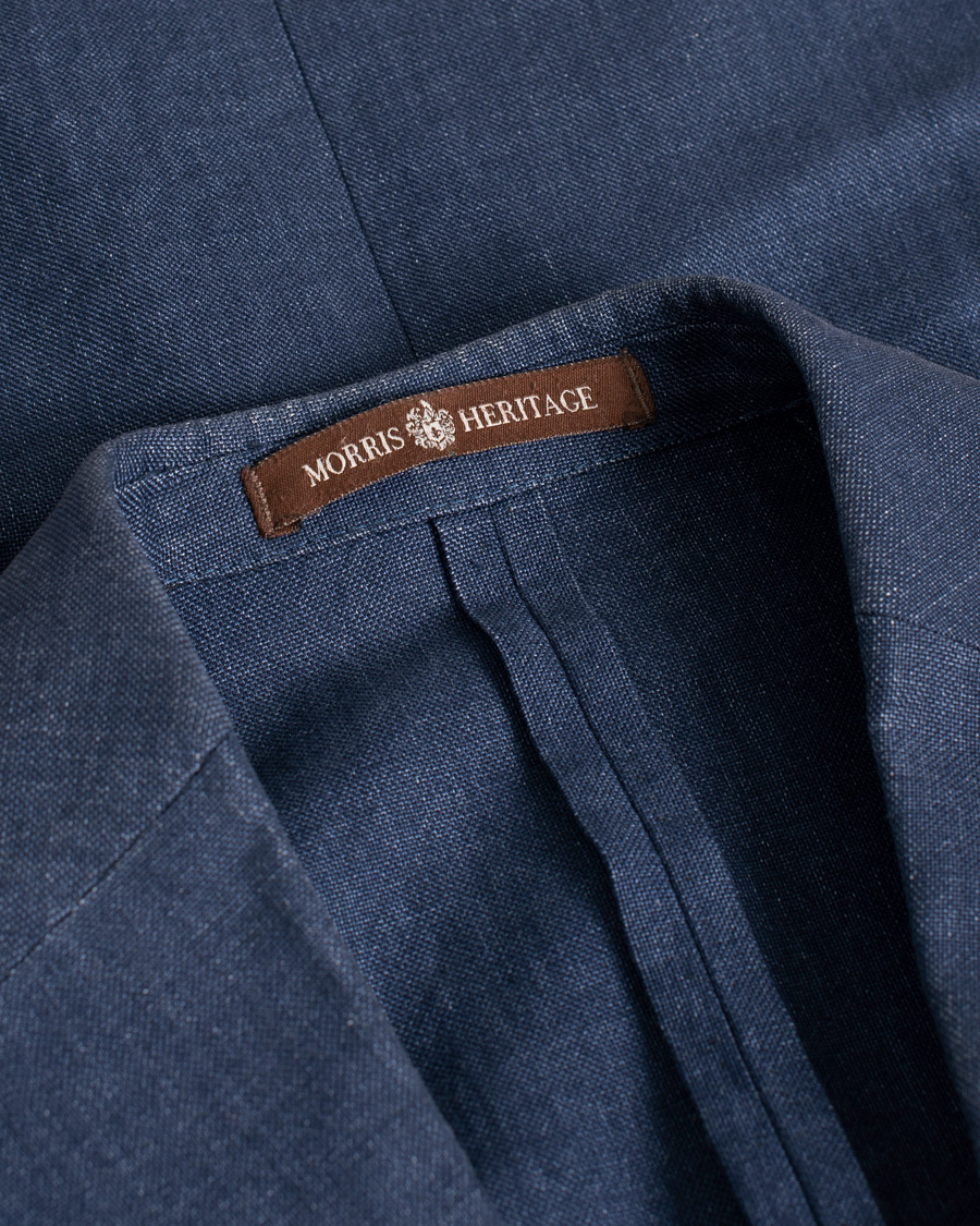 Herre | Morris Heritage Edward Oxford Blazer Navy | Pre-owned | Morris Heritage Edward Oxford Blazer Navy