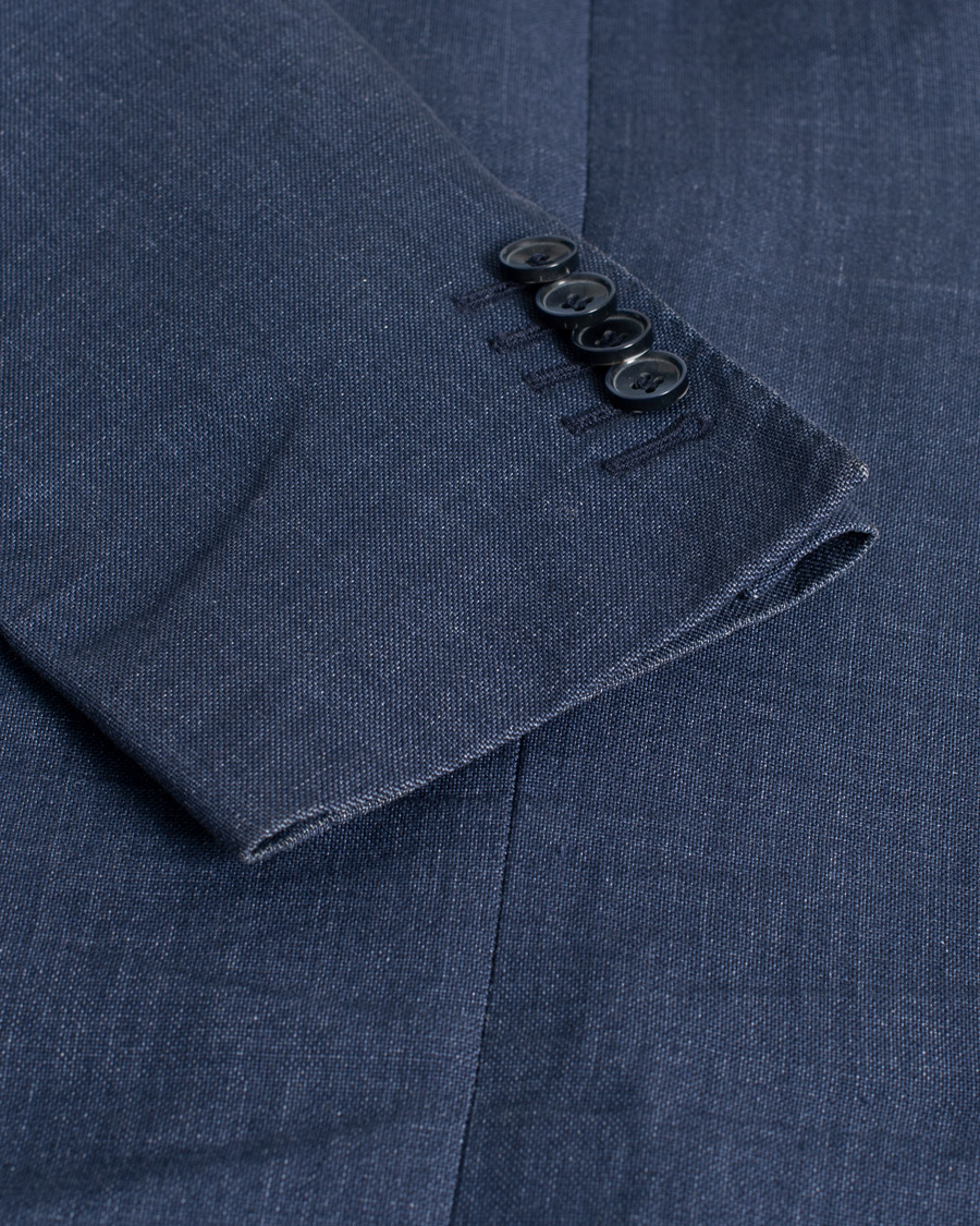 Herre | Morris Heritage Edward Oxford Blazer Navy | Pre-owned | Morris Heritage Edward Oxford Blazer Navy