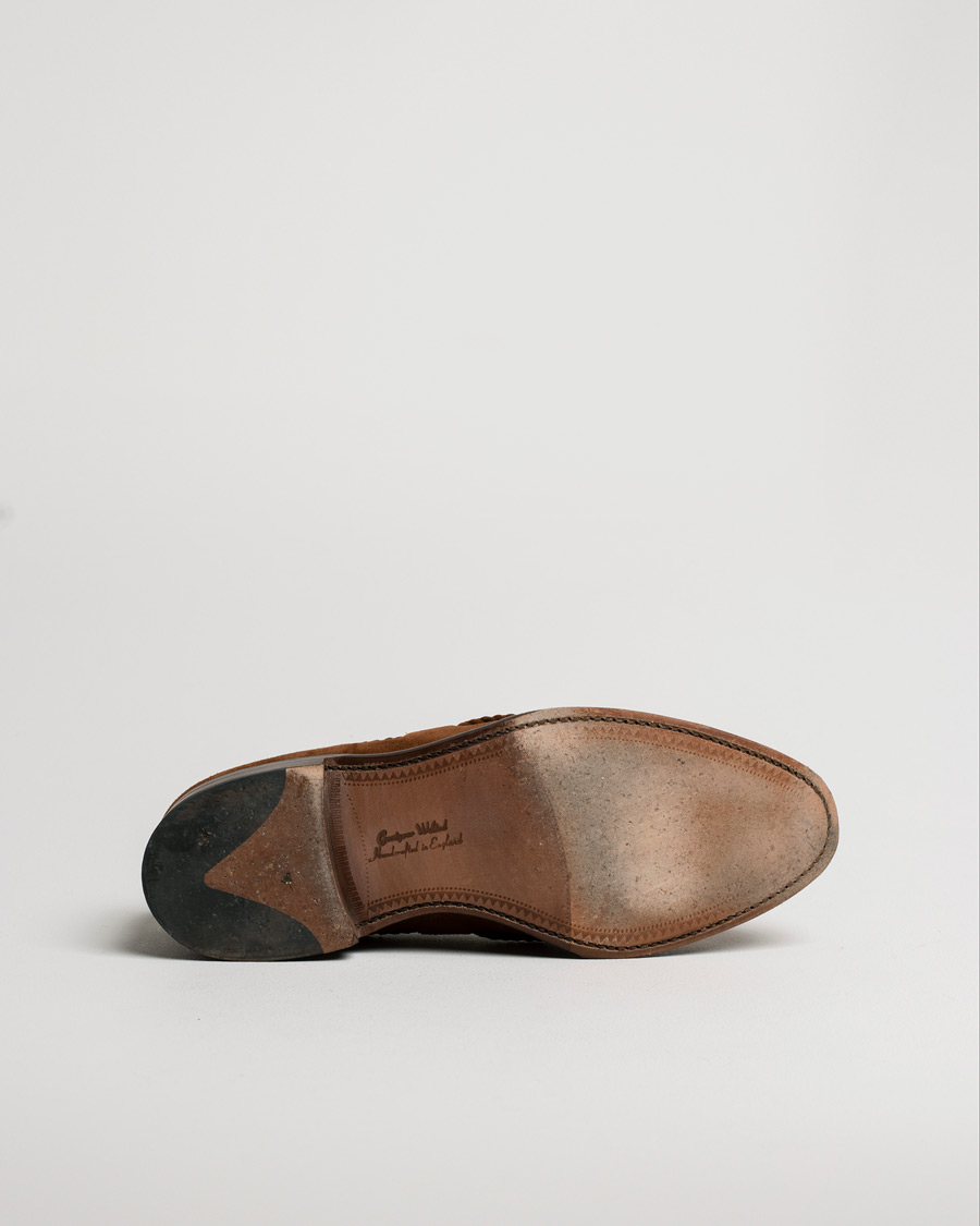 Herre | Loake 1880 MTO Temple Loafer Polo Suede | Pre-owned | Loake 1880 MTO Temple Loafer Polo Suede