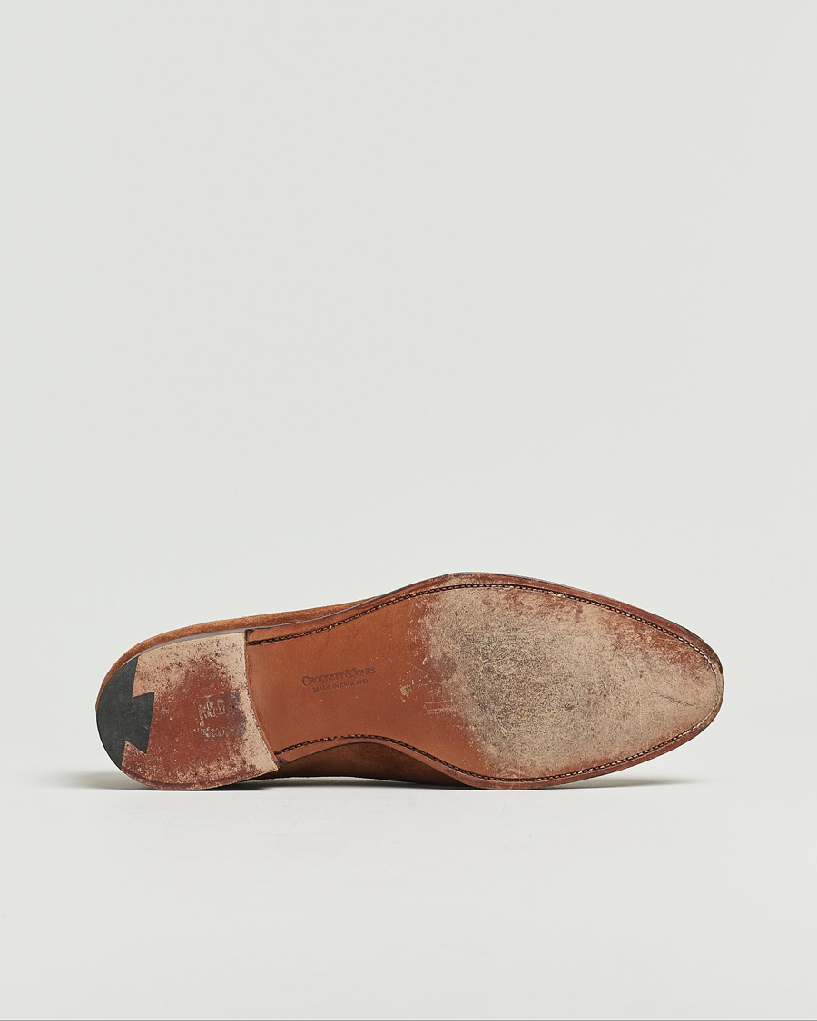 Herre | Crockett & Jones Kensington 2 Loafer Snuff Suede UK9 - EU43 | Pre-owned | Crockett & Jones Kensington 2 Loafer Snuff Suede UK9 - EU43
