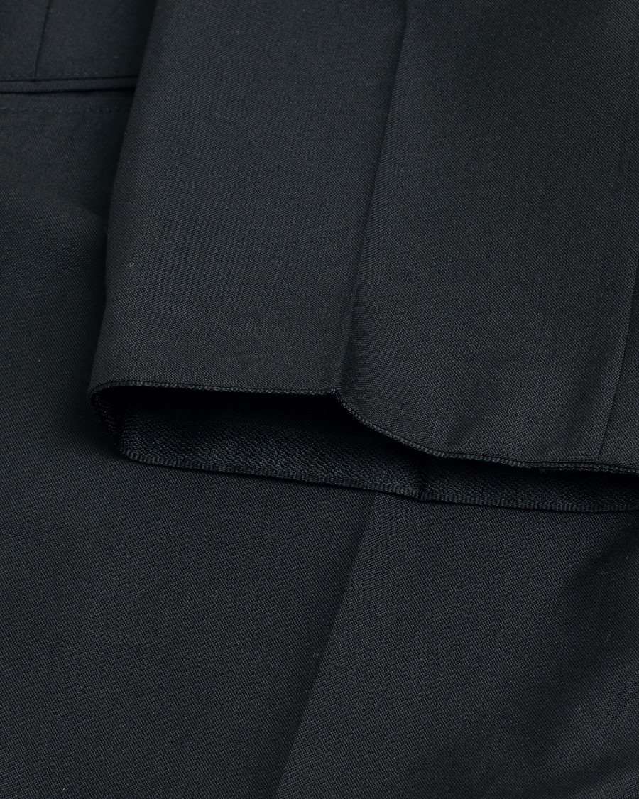 Herre | Oscar Jacobson Edmund Wool Stretch Suit Black | Pre-owned | Oscar Jacobson Edmund Wool Stretch Suit Black