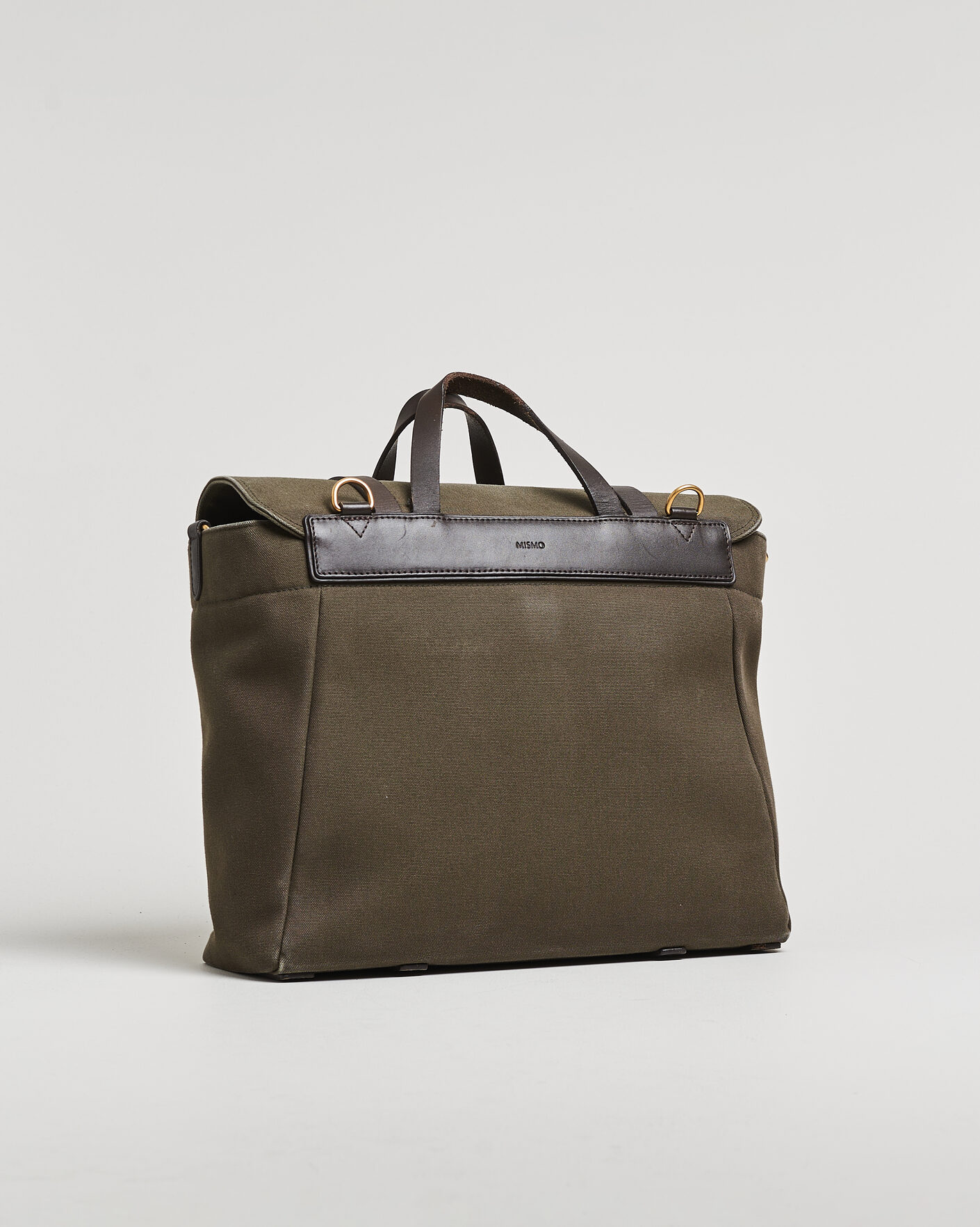 Herre | Pre-owned Assesoarer | Pre-owned | Mismo M/S Satchel Army/Dark Brown