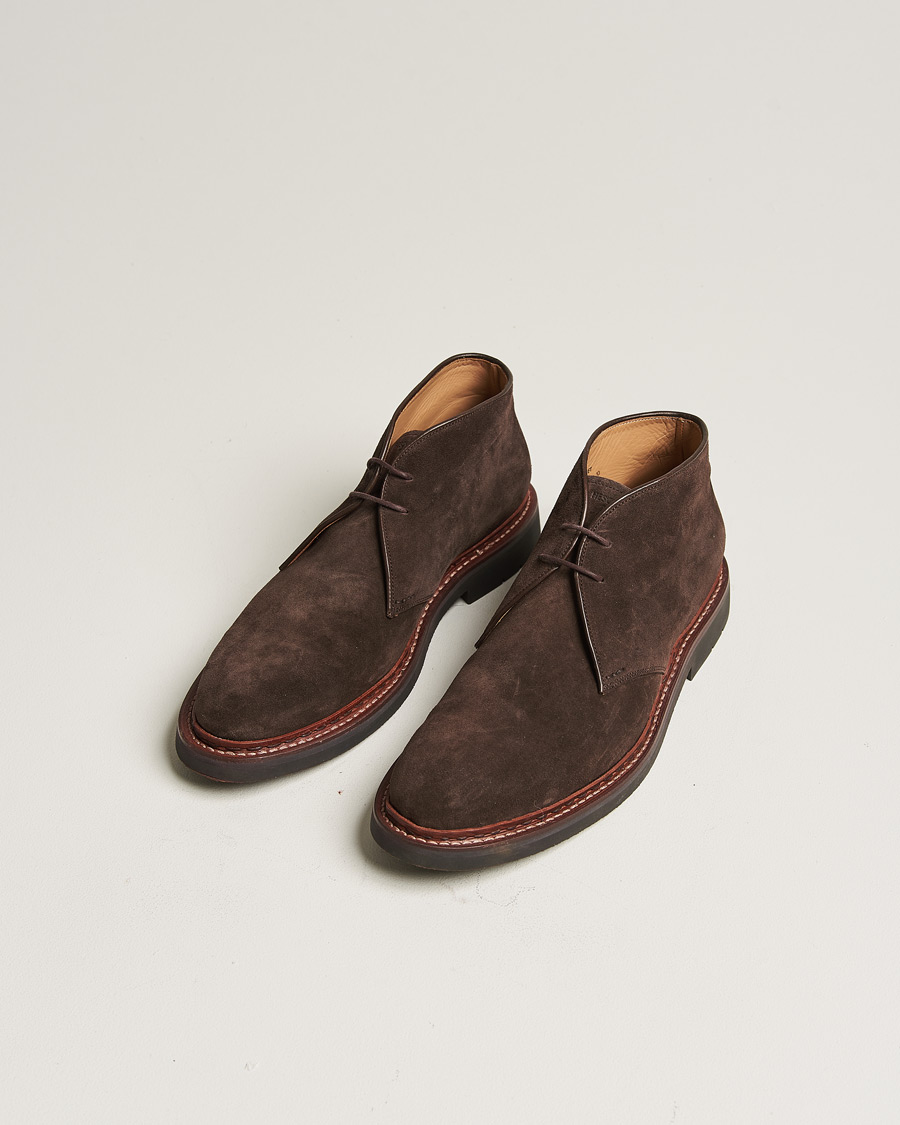 Herre | Heschung Genet Suede Chukka Boot Brown | Pre-owned | Heschung Genet Suede Chukka Boot Brown