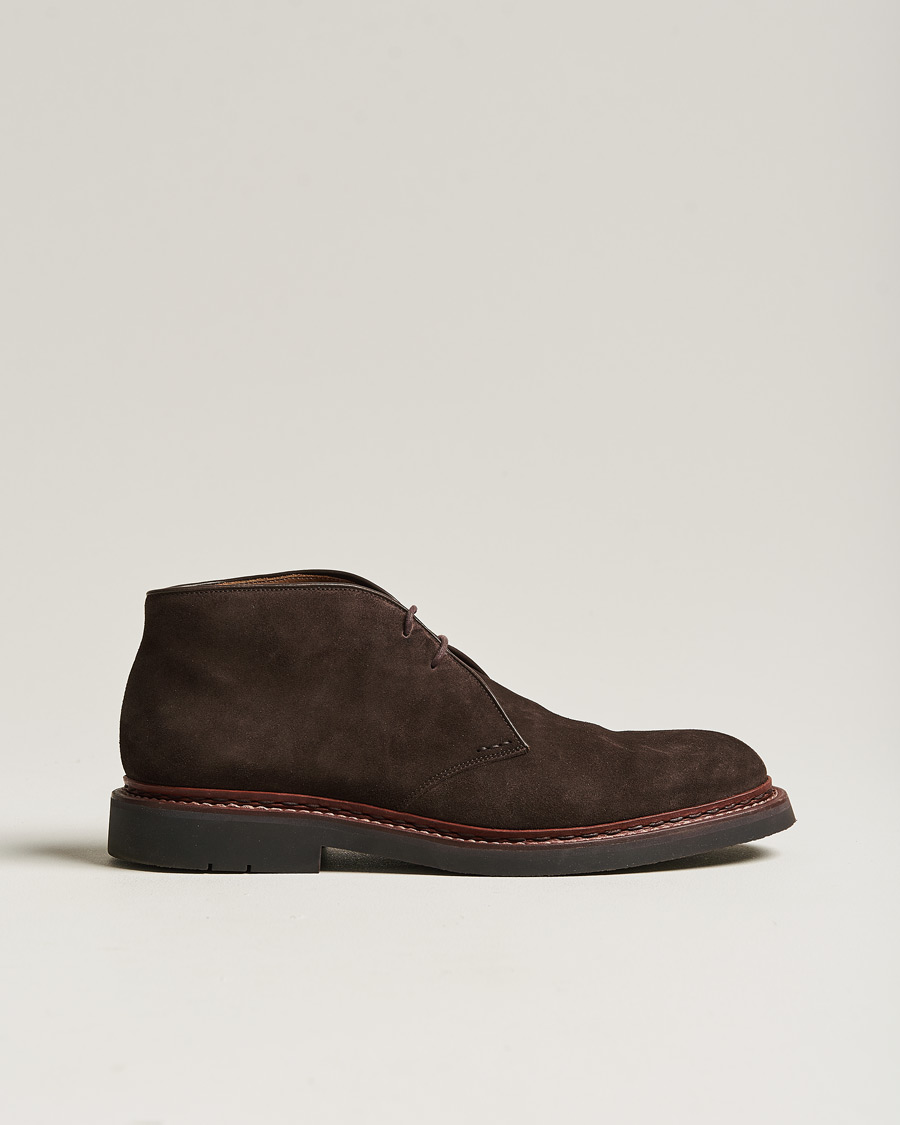 Herre | Heschung Genet Suede Chukka Boot Brown | Pre-owned | Heschung Genet Suede Chukka Boot Brown