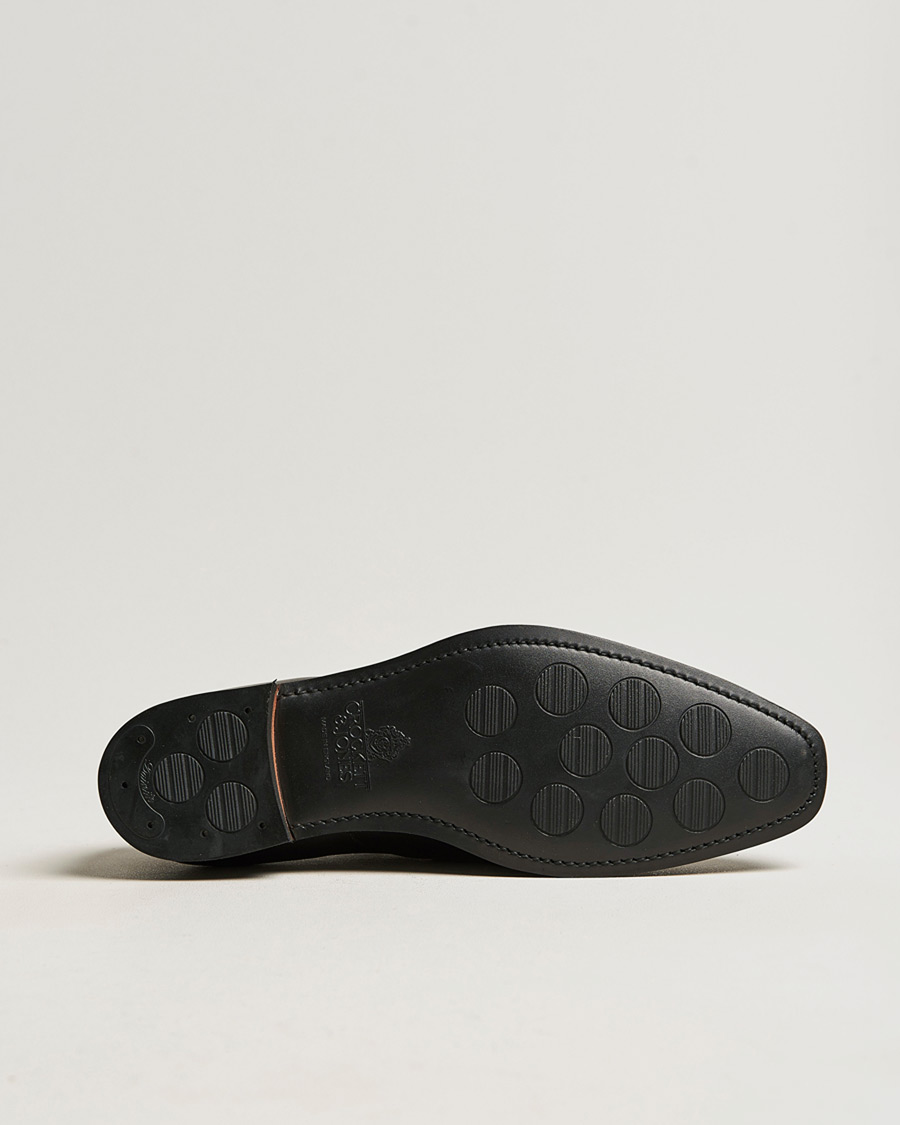 Herre | Pre-owned Randsydde sko | Pre-owned | Crockett & Jones Hallam Oxford City Sole E Black Calf UK6 - EU40