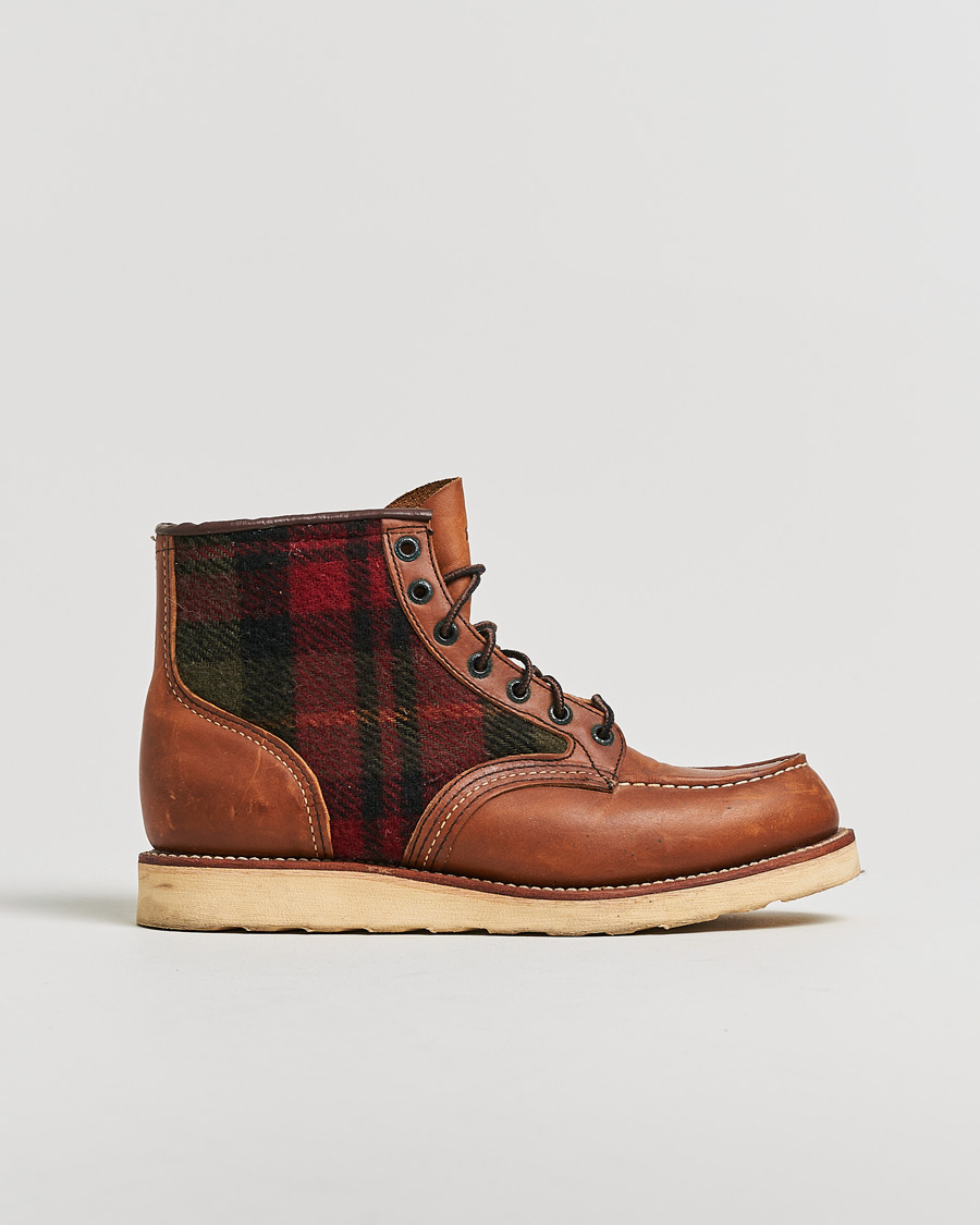 Herre | Pre-owned Sko | Pre-owned | Red Wing Shoes x Woolrich Moc Toe Boot US9,5 - EU42,5