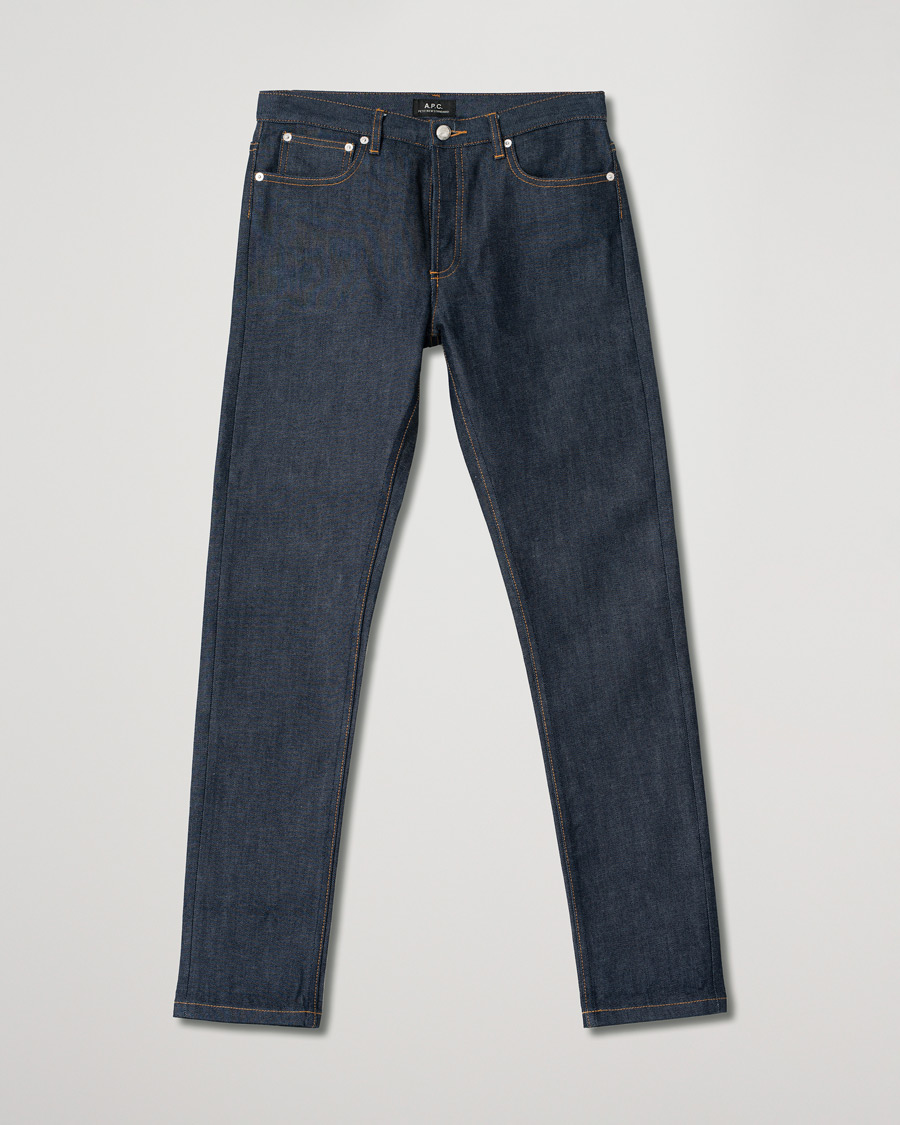 Herre | Jeans | Pre-owned | A.P.C. Petit New Standard Stretch Jeans Dark Indigo