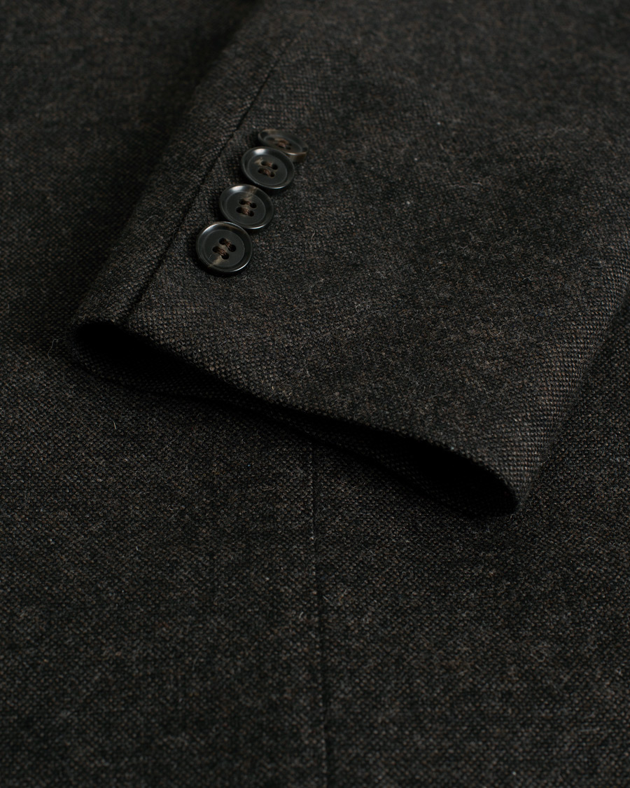 Herre | Oscar Jacobson Edgar Wool Blazer Brown 46 | Pre-owned | Oscar Jacobson Edgar Wool Blazer Brown 46