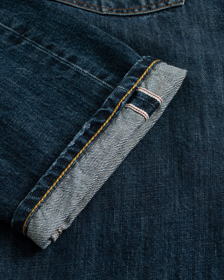 Herr |  | Pre-owned | C.O.F. Studio M3 Regular Tapered Fit Selvedge Jeans 3 Months Blue