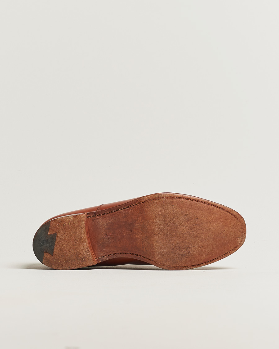 Herre | Crockett & Jones Connaught Oxford Chestnut Calf UK6 - EU40 | Pre-owned | Crockett & Jones Connaught Oxford Chestnut Calf UK6 - EU40