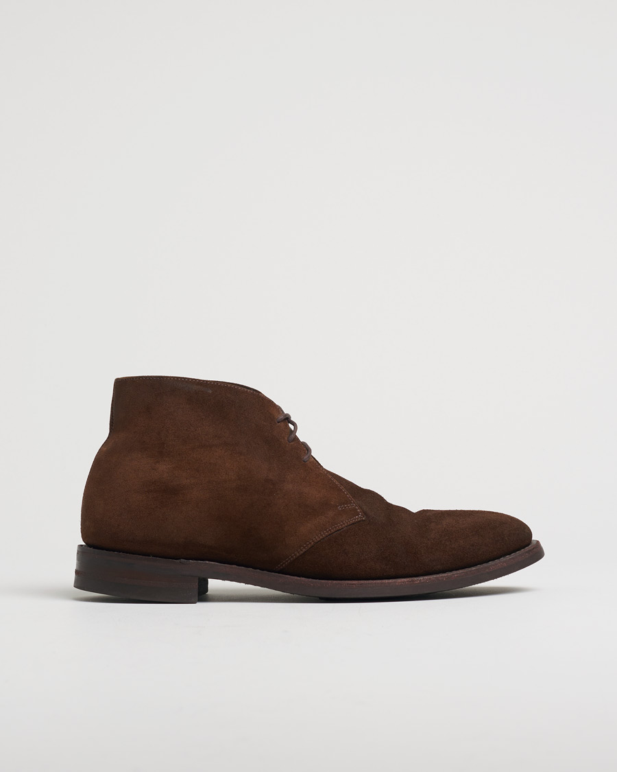 Herre | Loake 1880 Pimlico Chukka Boot Brown Suede | Pre-owned | Loake 1880 Pimlico Chukka Boot Brown Suede