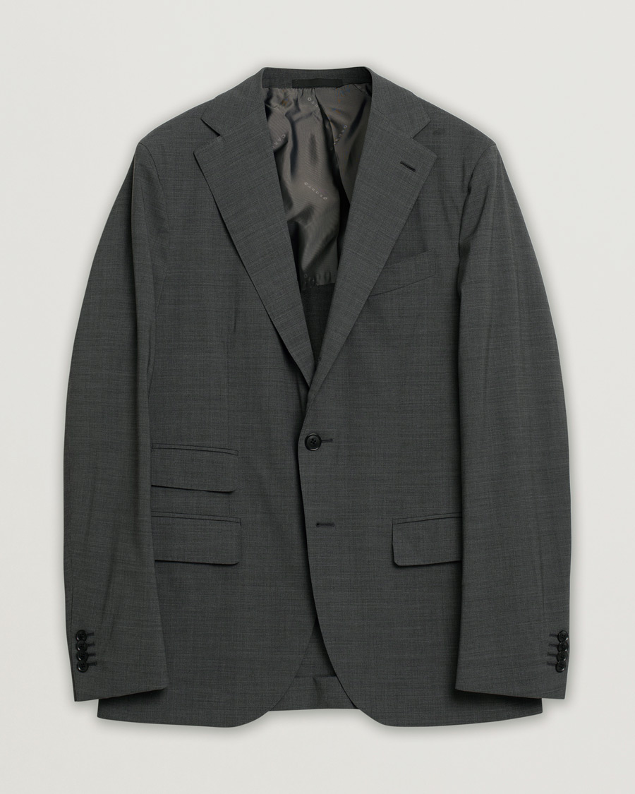 Herre | Caruso Suit Jacket Grey 50 | Pre-owned | Caruso Suit Jacket Grey 50