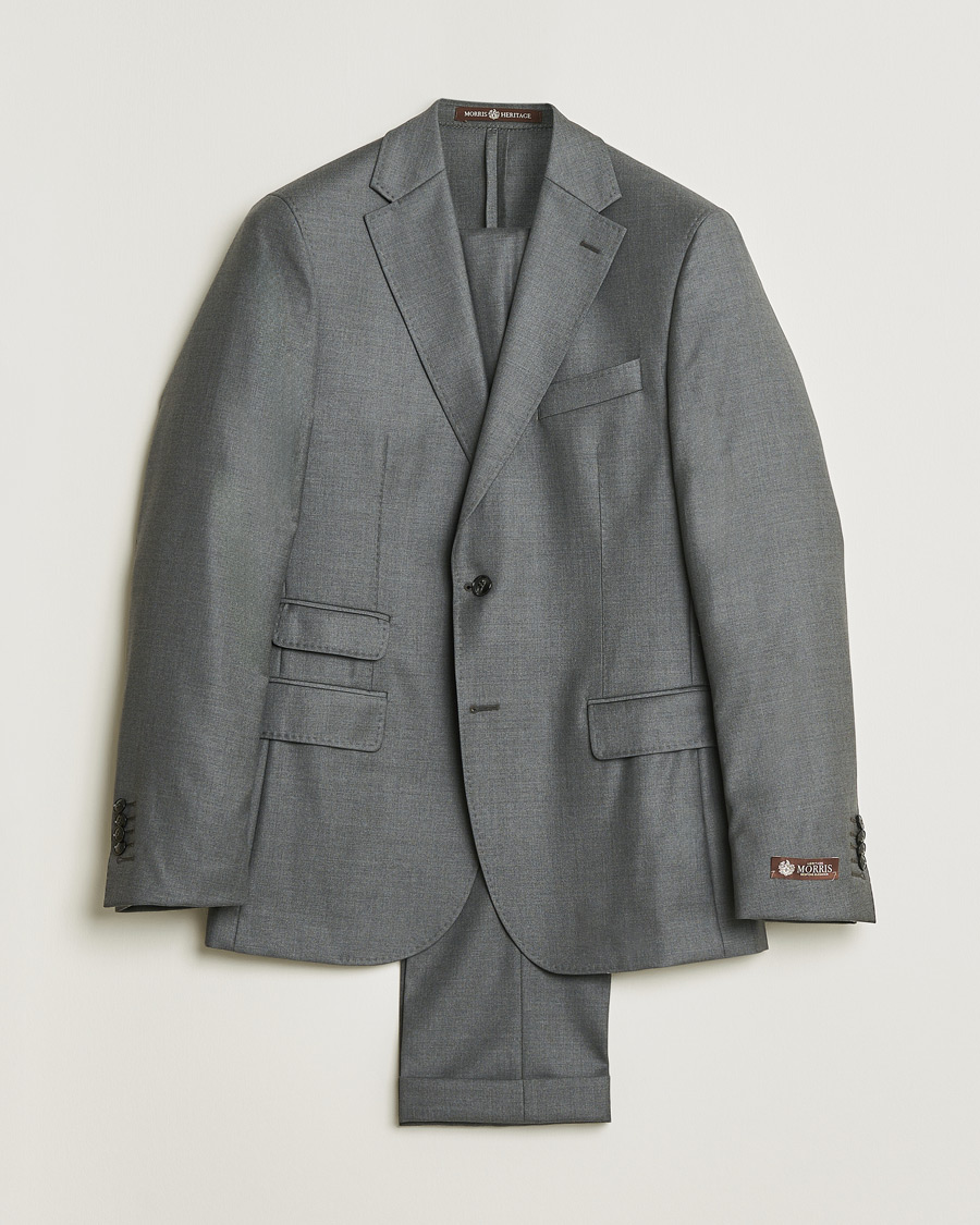 Herre | Pre-owned Dresser | Pre-owned | Morris Heritage Wool Suit Grey 50