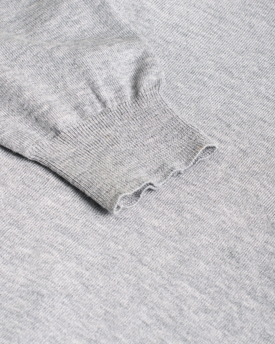 Herre | Stenströms Merino Zegna Knitted Cardigan Light Grey | Pre-owned | Stenströms Merino Zegna Knitted Cardigan Light Grey
