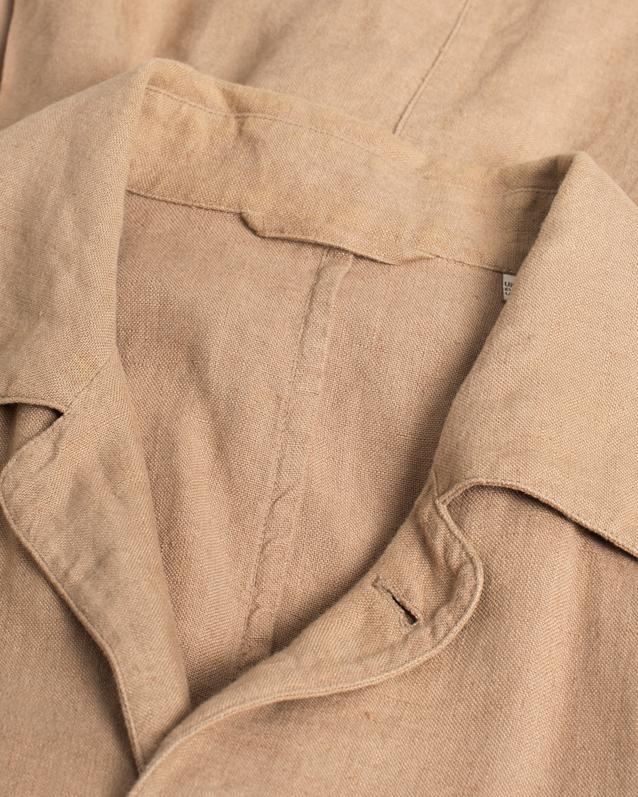 Herre | Stenströms Linen Utility Jacket Beige | Pre-owned | Stenströms Linen Utility Jacket Beige