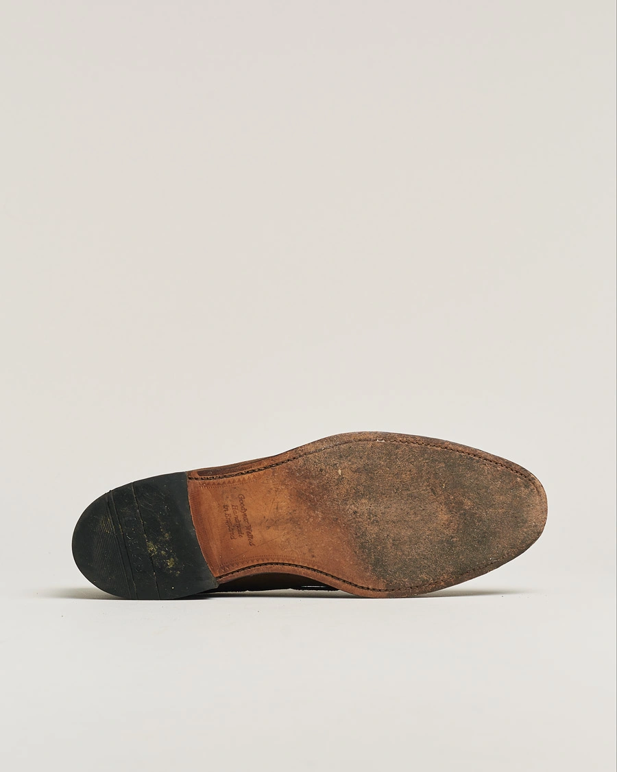 Herre | Loake 1880 Lincoln Tassel Loafer Brown Suede UK10,5 - EU44,5 | Pre-owned | Loake 1880 Lincoln Tassel Loafer Brown Suede UK10,5 - EU44,5