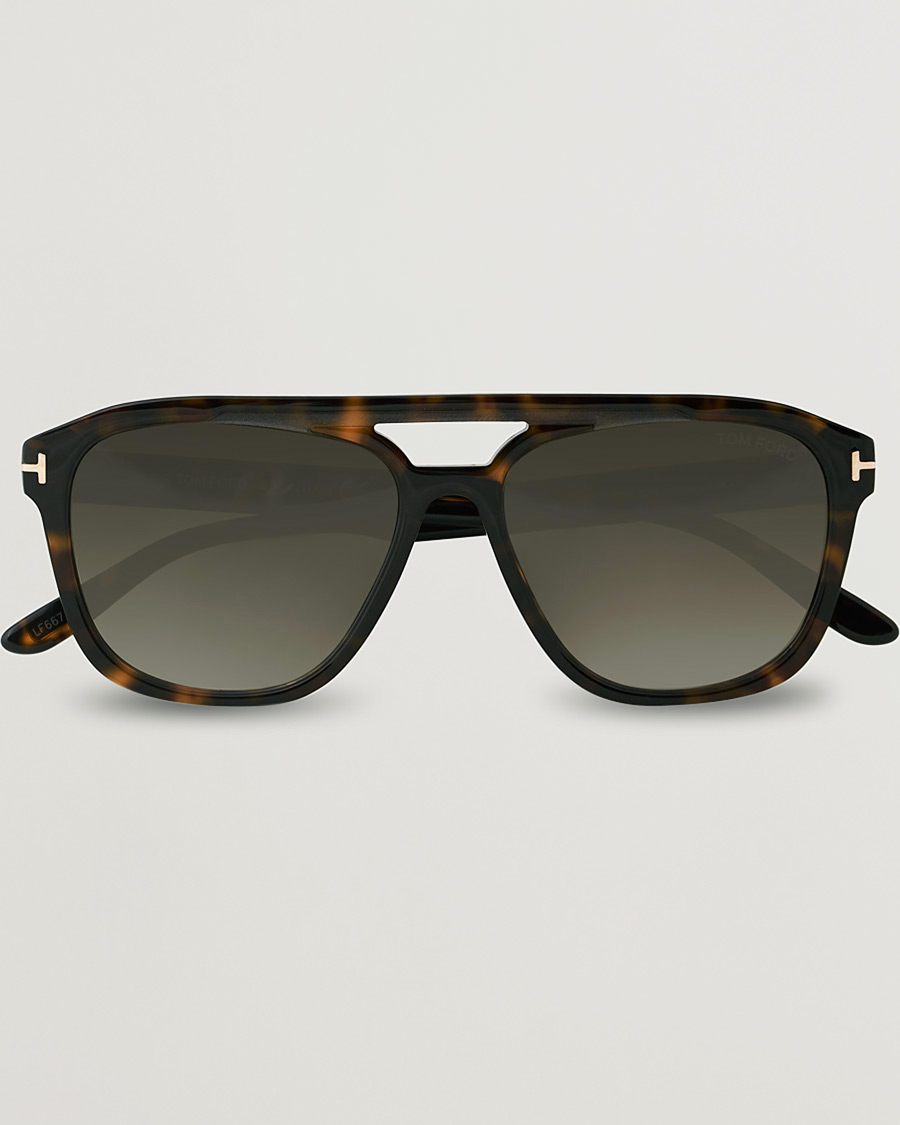 Herre | Tom Ford Gerrard FT0776 Sunglasses Havana/Gradient | Pre-owned | Tom Ford Gerrard FT0776 Sunglasses Havana/Gradient