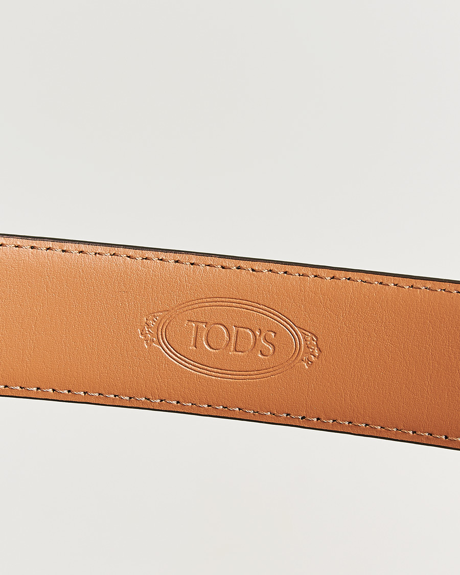 Herre | Pre-owned Assesoarer | Pre-owned | Tod's Suede 3,5 cm Belt Brown 95