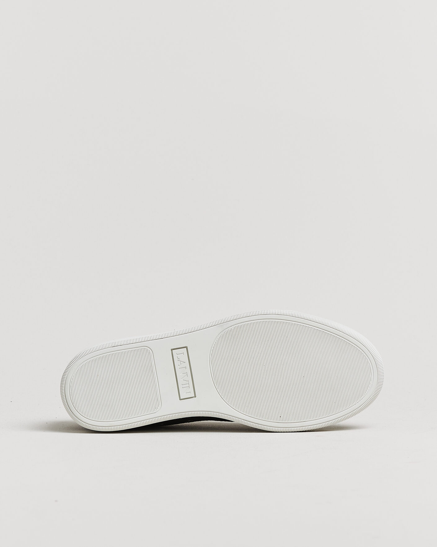 Herre | Pre-owned Sko | Pre-owned | Lanvin DBB1 Patent Cap Toe Sneaker Black UK6 - EU40