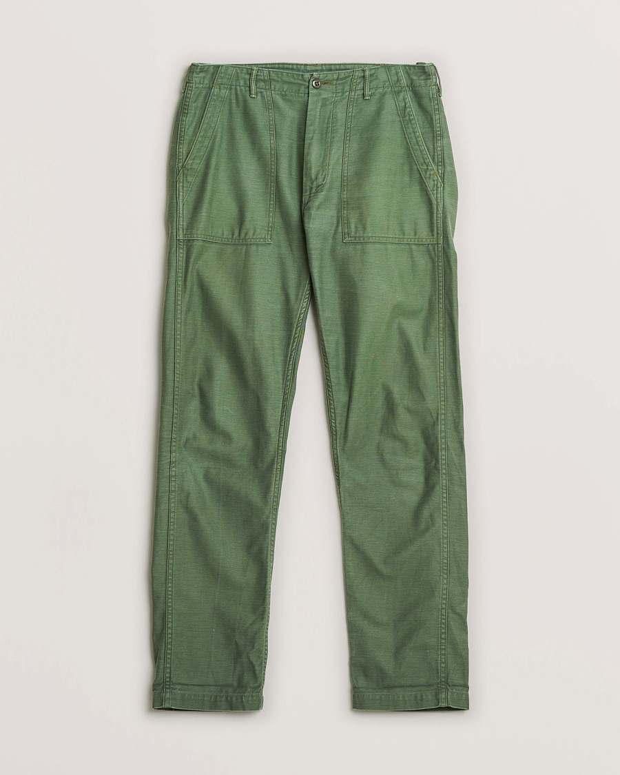 Herre | Pre-owned Bukser | Pre-owned | orSlow Slim Fit Original Sateen Fatigue Pants Green M