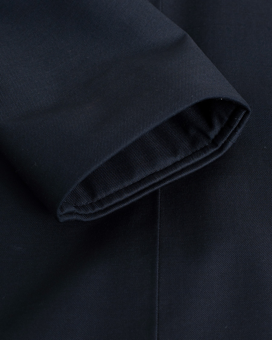 Herre | Pre-owned Jakker | Pre-owned | UBR Regulator Coat Savile Dark Navy Wool