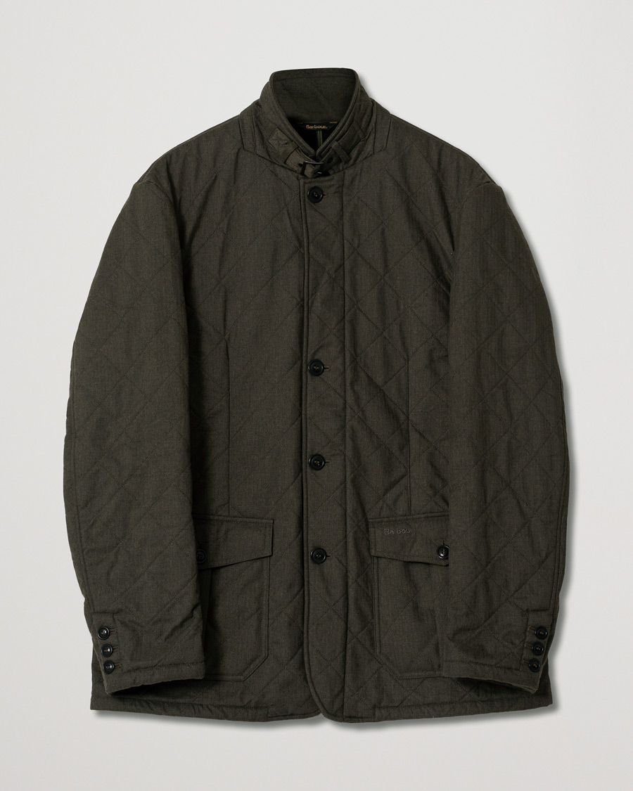 Herre | Jakker | Pre-owned | Barbour Lifestyle Relond Quilted Polar Fleece Jacket Olive