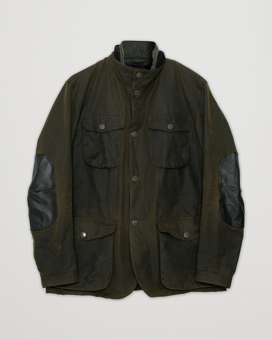Herre | Jakker | Pre-owned | Barbour Lifestyle Ogston Waxed Jacket Olive