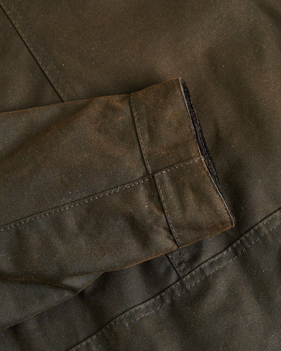 Herre | Pre-owned Jakker | Pre-owned | Barbour Lifestyle Ogston Waxed Jacket Olive