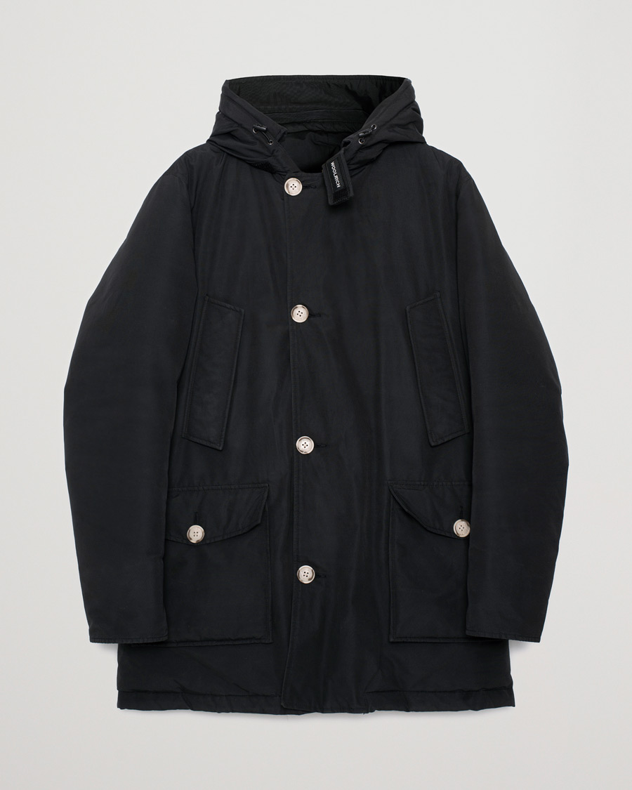 Herre | Woolrich Artic Parka DF New Black | Pre-owned | Woolrich Artic Parka DF New Black