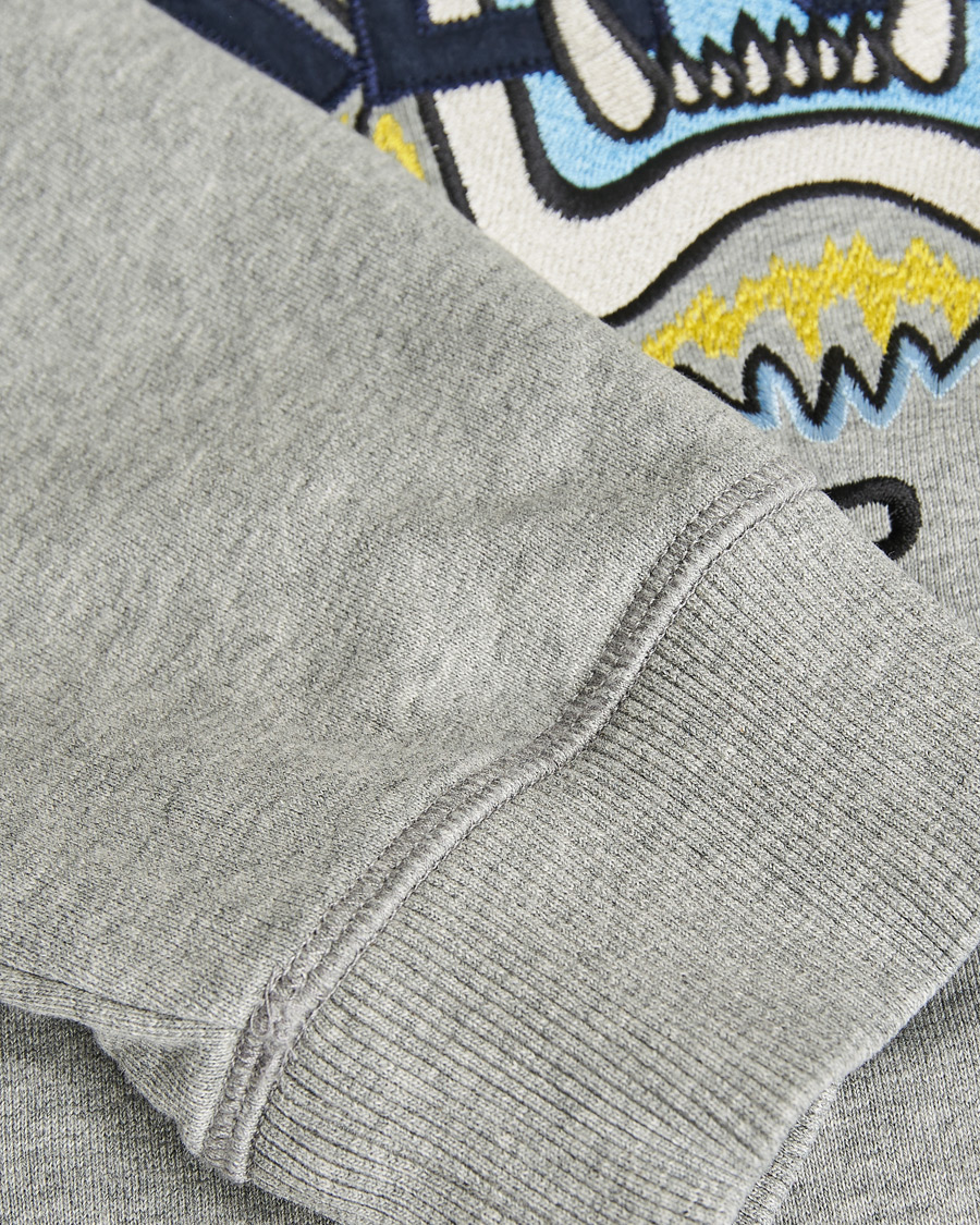 Herre | Gensere | Pre-owned | KENZO Tiger Crew Neck Sweatshirt Grey M