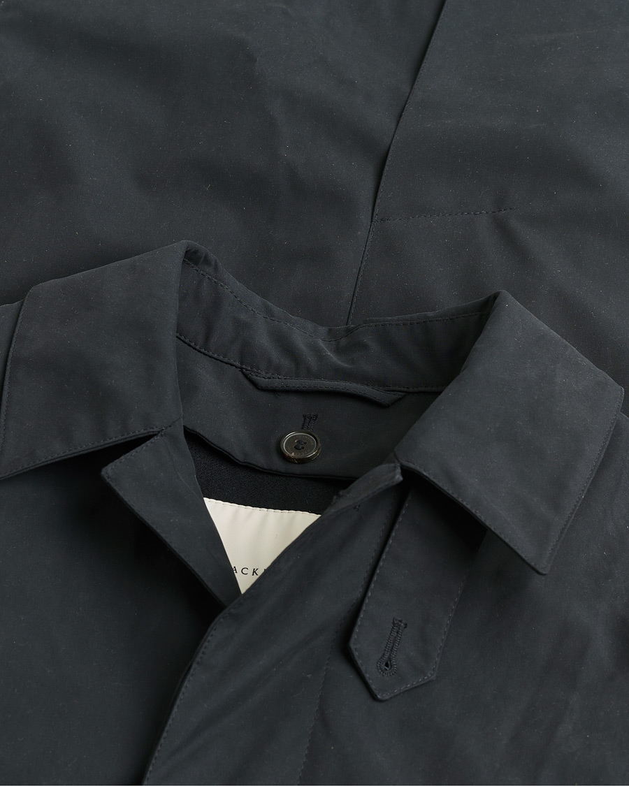 Herre | Pre-owned Jakker | Pre-owned | Mackintosh Water Repellent Car Coat Navy UK40 - EU50