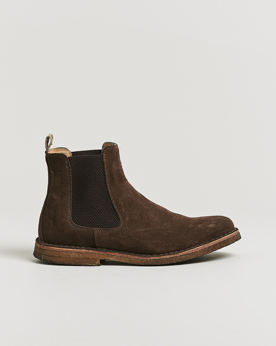 Herre | Astorflex Bitflex Chelsea Boot Dark Brown Suede | Pre-owned | Astorflex Bitflex Chelsea Boot Dark Brown Suede