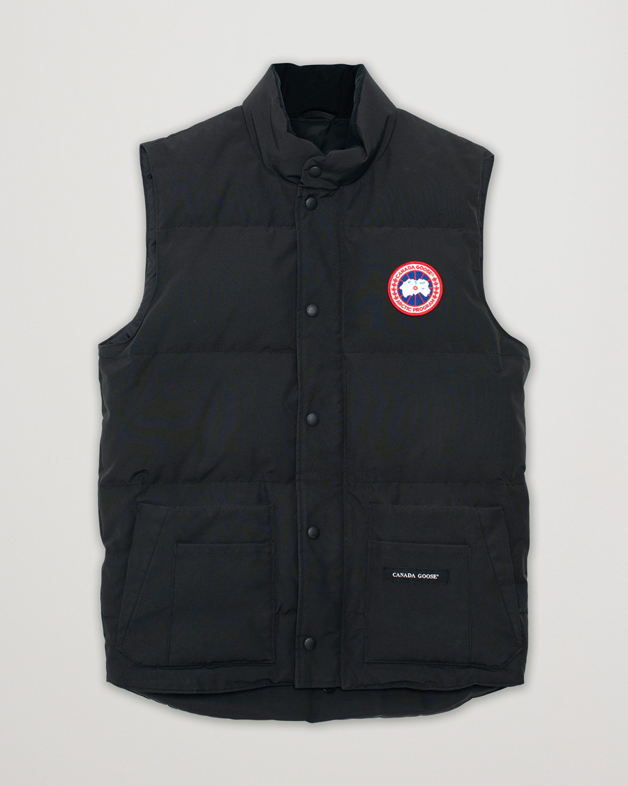 Herre | Jakker | Pre-owned | Canada Goose Freestyle Vest Black