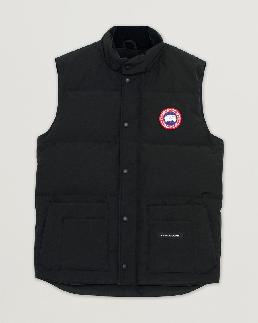 Herre | Canada Goose Freestyle Vest Black | Pre-owned | Canada Goose Freestyle Vest Black