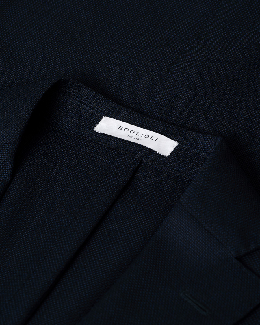 Herre | Dressjakker | Pre-owned | Boglioli K Jacket Wool Hopsack Blazer Navy
