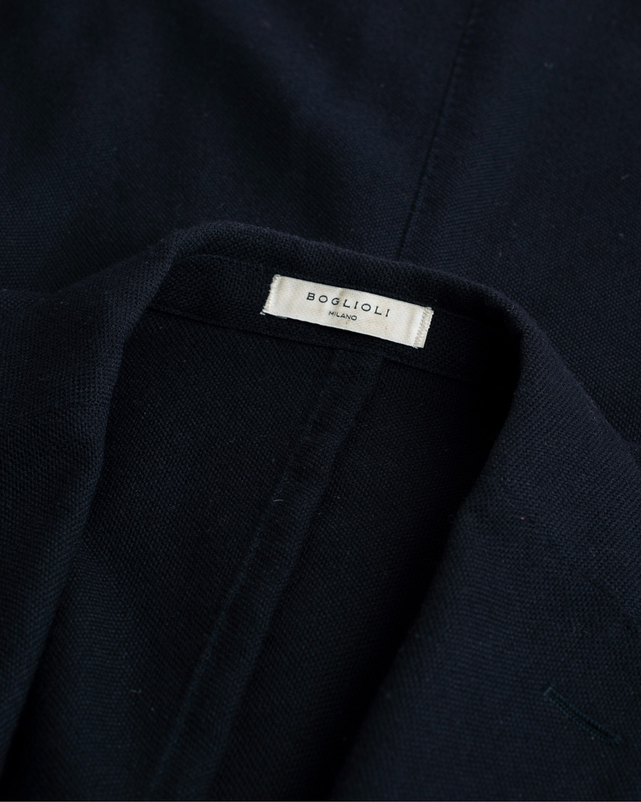 Herre | Dressjakker | Pre-owned | Boglioli K Jacket Wool Hopsack Blazer Navy
