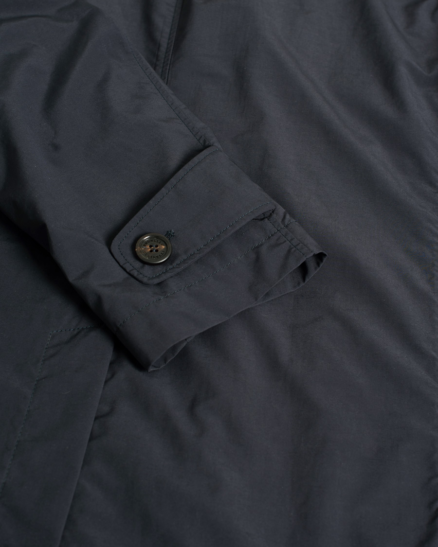 Herre | Brunello Cucinelli Unlined Nylon Car Coat Navy 48 | Pre-owned | Brunello Cucinelli Unlined Nylon Car Coat Navy 48