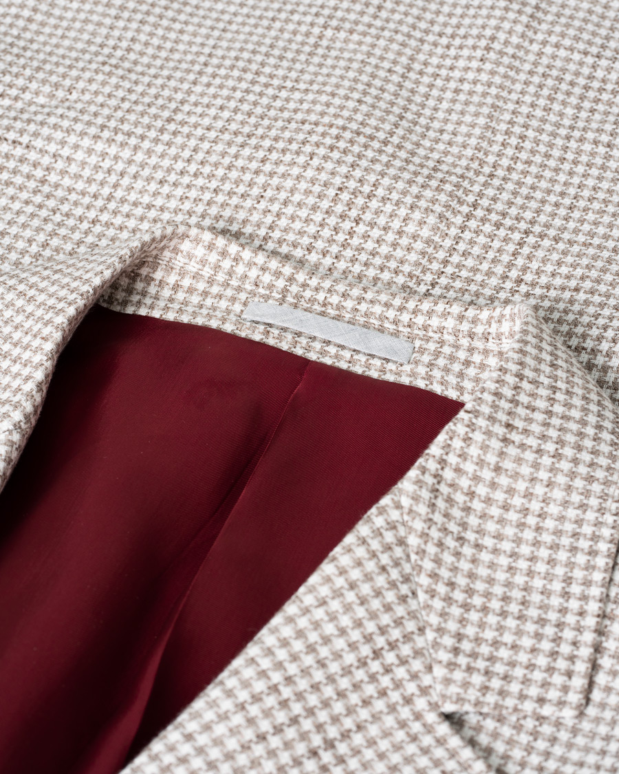 Herre | Dressjakker | Pre-owned | Brunello Cucinelli Linen/Silk Patch Pocket Blazer Beige 52