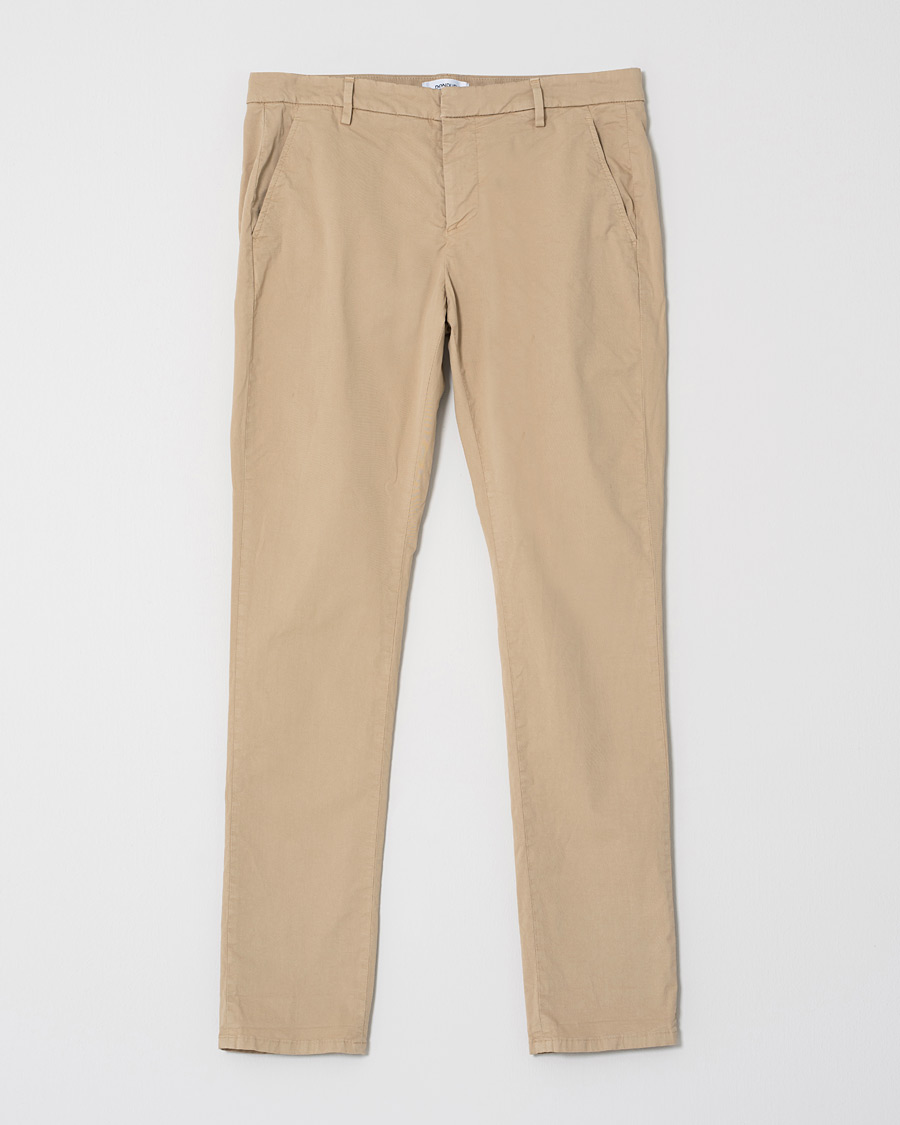 Herre | Bukser | Pre-owned | Dondup Gaubert Chinos Sand W33