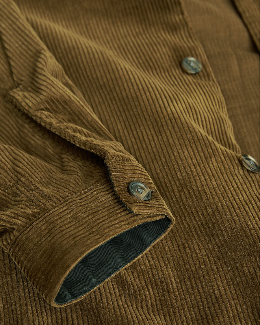 Herre | Skjorter | Pre-owned | Camoshita Unlined Manchester Shirt Blouson Green M